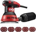 Dck Random Orbital Sander, 3.0 Amp Corded Palm 6 Speeds Max 12,000 Opm,. Fixed Price $51.01.