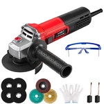 Avhrit Angle Grinder 10 Amp, 4-1/2 Inch Power Tools Dark Red. Fixed Price $55.99.
