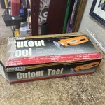 Chicago Electric Cutout Tool Power Saw With Box, Tested & Works. Fixed Price $26.99.