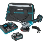 Makita Gag03m1 40v Max Xgt Brushless Lithium-ion 4-1/2 In./5 In. Cordless Paddle. Fixed Price $479.00.