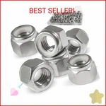 Vifmy 35 Pack 3/8"-16 Inch Locknuts,304 (a2-70) Stainless Steel Nylon Insert Loc. Fixed Price $16.93.