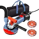 5 Inch Concrete Planer 1500w With Dust Extraction Shroud And Diamond Cup Whee.... Fixed Price $276.79.