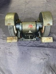Vintage General Usa 6 In. Bench Belt Driven Grinder Cb-6a As Is Turns Fine. Fixed Price $44.99.