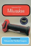 Milwaukee Side Handle 49-15-0415 For Cordless 28 Volt 4-1/2" Grinder 0725-20. Fixed Price $14.49.