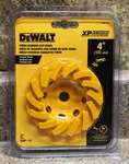 Dewalt: Turbo Diamond Cup Wheel 4" 102mm Blades (dw4772t). Fixed Price $39.99.