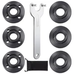 7pcs Angle Grinder Nut Flange Wrench, Premium Black, Silver. Fixed Price $10.99.
