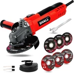 7.5amp 4-1/2 Inch 12000 Rpm Angle Grinder With 2 Guards, 3 Cutting Wheels,. Fixed Price $47.67.