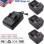 Battery For Snap On 18v 4ah Ctb8185 Ctb7185 Ctb8187 Ct7850 Ct9075 Ctc720 Charger. Fixed Price $237.90.