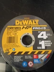 Dewalt Dw8062b5 4-1/2 X 0.045 7/8 Metal/stainless Cutting Wheel, 5-pack. Fixed Price $11.99.