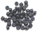 Binifimux 100pcs M3-0.5mm Pitch Black Nylock Nuts Nylon Insert Self. Fixed Price $13.14.