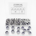 180 Pcs Nylon Insert Hex Lock Nuts M3 M4 M5 M6 M8 M10 M12 Assortment Kit 304 .... Fixed Price $17.09.