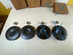 2 New Black & Decker Flexible Quick Change Backing Pads No. 44128 51824 Lot 6d19. Fixed Price $64.99.