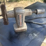 Vintage Craftsman Arbor Grinder Bench Mount Belt Driven 1/2". Fixed Price $40.00.