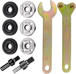 Drill Angle Grinder Adapter, 6mm &10mm Arbor Mandrel Adaptor With 2 Spanner W.... Fixed Price $20.24.
