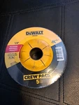 Dewalt Dw4541b5 4-1/2" X 1/4" Metal Grinding Wheels 5 Pack. Fixed Price $14.75.