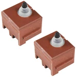 2-pack Hqrp Push Button Switch Compatible With Milwaukee 23-662665 Angle Grinder. Fixed Price $13.95.
