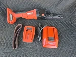 Hilti Gfb 6x-a22 Cordless 22v Band File / Grinder Sander W/ Battery& Charger. Fixed Price $499.00.