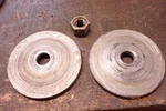 Arbor Nut And Flanges For Left Side Of Craftsman Model 115.7561 Bench Grinder. Fixed Price $24.95.