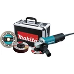 Makita 4.5lb 4.5 Inch Angle Grinder 7.5 Amp Motor With Diamond Blade Kit. Fixed Price $137.69.