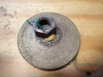 Craftsman 115.7575 Bench Grinder Right Side Arbor Nut And Flange 5/8-18. Fixed Price $24.95.
