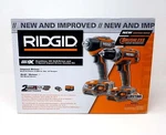 Ridgid R9603 18v Cordless Brushless Drill Driver - Impact Combo W/ Case. Fixed Price $142.02.