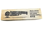 Black & Decker 6112 Disc Sander. Fixed Price $181.61.