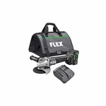 Flex Fx3171a-1c 24v 5" Variable Speed Angle Grinder With Paddle Switch Kit. Fixed Price $282.01.