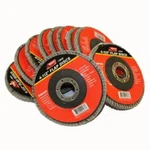 20 Pieces 4 1/2" Flap Wheel Sanding Disc For Electric Power Angle Grinder Sander. Fixed Price $51.03.