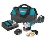 Makita Xag04t 18v Lxt Brushless 4-1/2" / 5" Cut-off/ Angle Grinder Kit. Fixed Price $350.00.