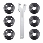 7pcs Angle Grinder Nut Wrench Kit 5/8-11 Flange Metal Lock .... Fixed Price $34.77.
