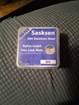 150 Pack M6 Nylon Insert Hex Lock Nuts 304 Stainless Steel Sasksen. Fixed Price $12.00.