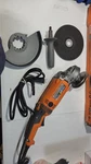 Ridgid 7 In Angle Grinder Corded Electric Power Tool, R10202 - For Parts. Fixed Price $32.99.