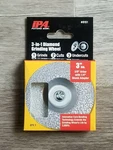 Ipa 3" X 3/8" Hole 3-in-1 Diamond Grinding/ Cutting Wheel+1/4" Shank Arbor #8151. Fixed Price $32.54.