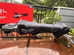 Black Milwaukee 2886-20 M18 5" Flathead Braking Grinder, Paddle Switch No-lock. Fixed Price $244.95.
