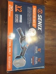 Senix Pax2115-m2-0 X2 20 Volt Max 4-1/2-inch Brushless Angle Grinder, Tool Only. Fixed Price $49.00.