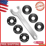 7pcs Angle Grinder Nut & Wrench Kit, Premium 5/8-11 Thread Flange Metal Lock. Fixed Price $8.00.