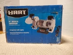 Hart 6" Heavy Duty 2.1 Amp Bench Grinder (htbg01) Corded Tool 6 Inch. Fixed Price $83.78.