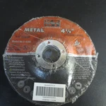 K-t Industries 4-1/2 X 1/8 7/8 Metal Grinding Wheel 5-4246 - 4 Pack. Fixed Price $12.99.