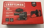 Craftsman V20 4-1/2" Angle Grinder Kit 1 Wheel, Battery & Charger Cmcg400m1. Fixed Price $109.99.