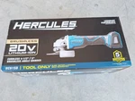 Hercules 20v Brushless Cordless 4 1/2- 5" Slide Switch Angle Grinder Hc61sb. Fixed Price $125.00.