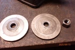 Arbor Nut And Flanges For Right Side Of Craftsman Model 115.7561 Bench Grinder. Fixed Price $24.95.