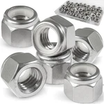 Vifmy 35 Pack 3/8"-16 Inch Locknuts,304 (a2-70) 3/8"-16, Pack, Polished. Fixed Price $22.37.