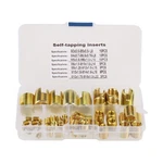 Fayelume 50pcs Self Threaded Inserts, Thread Repair Kit, Tool, Tapping.... Fixed Price $26.91.