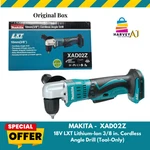Makita Xad02z 18-volt 3/8-inch Lithium-ion Cordless Angle Drill Kit-tool Only. Fixed Price $211.97.