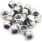 Binifimux 50pcs M8-1.25mm Pitch Nylock Nylon Inserted Self Locking Nuts 304 Stai. Fixed Price $15.95.