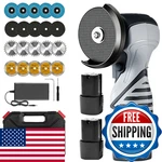 Jesrytour Cordless Brush Angle Grinder Kit 13000rpm Mini 2pcs 16.8v. Fixed Price $64.46.