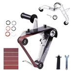 Belt Sander Adapter For Angle Grinder, Pipe Or Tube Sanding Attachment With 5/8-. Fixed Price $52.79.