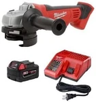 Milwaukee M18 4-1/2" Cordless Grinder Kit (2680-20 + 48-11-1850 Charger). Fixed Price $395.99.