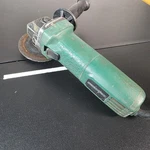 Masterforce 241-0779 4-1/2" Angle Grinder W/ Side Handle Missing Guard Tested. Fixed Price $19.99.