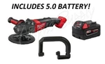 Milwaukee M18 Fuel 7" Polisher 2738-20 W/ Xc5.0 Battery - New. Fixed Price $339.99.